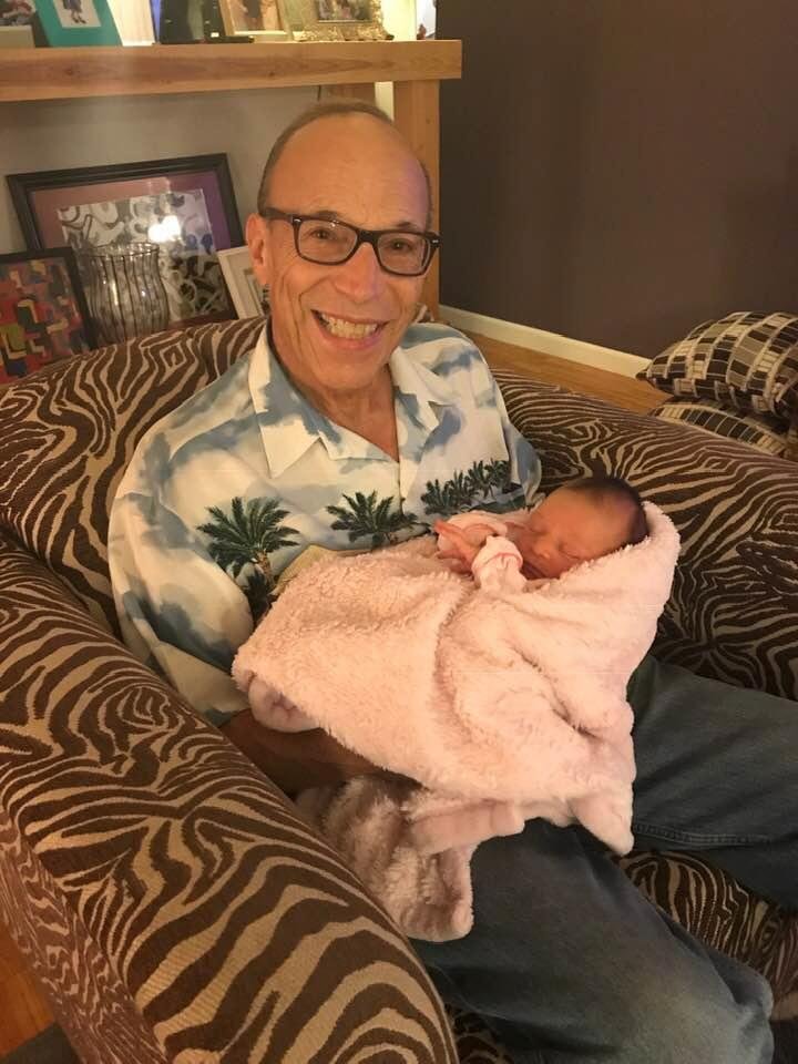 Meeting my new grand niece Antonella