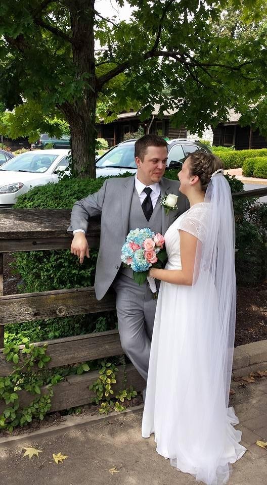 My beautiful new daughter-in-law.