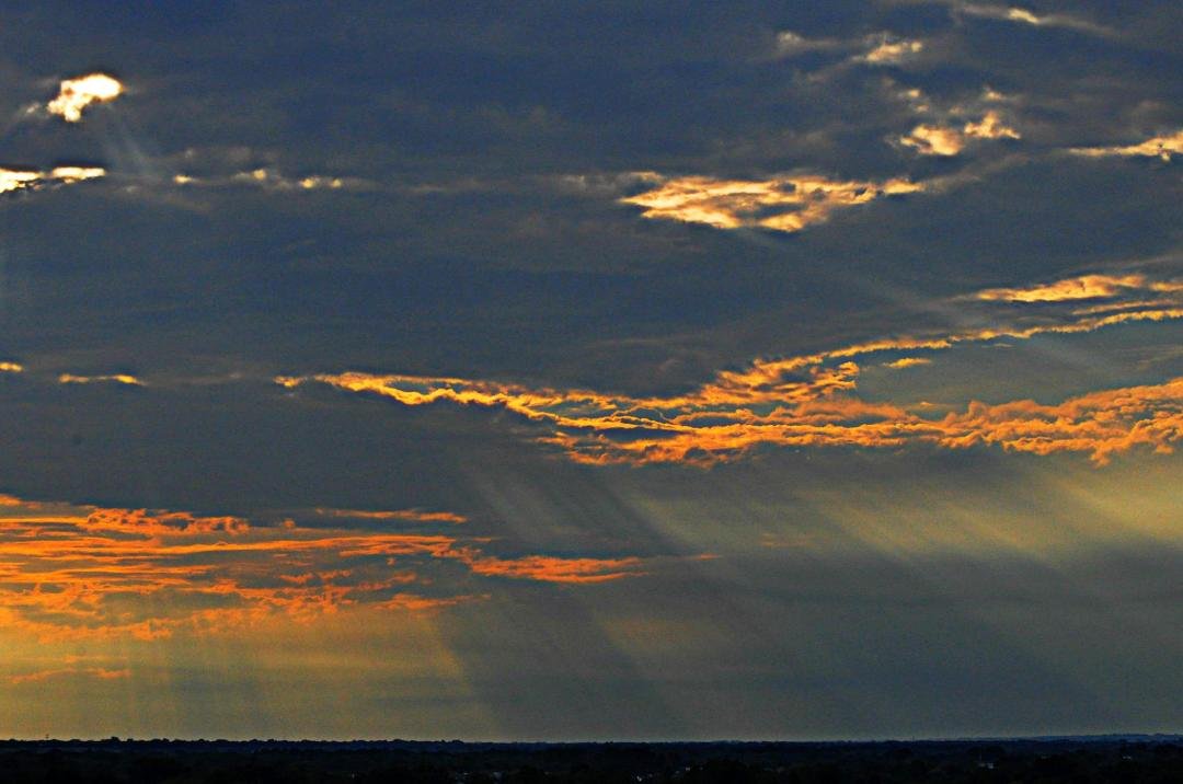 Tonights sunset:
John 8:12