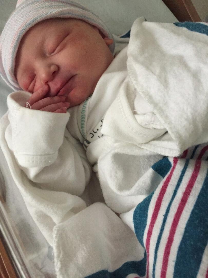 Beautiful daughter Mariah Rau-Paup I am now a great grandma love u girls