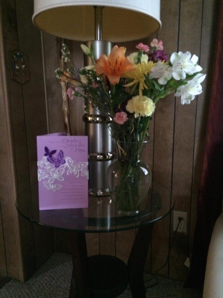 Flowers from my daughter and son inlaw