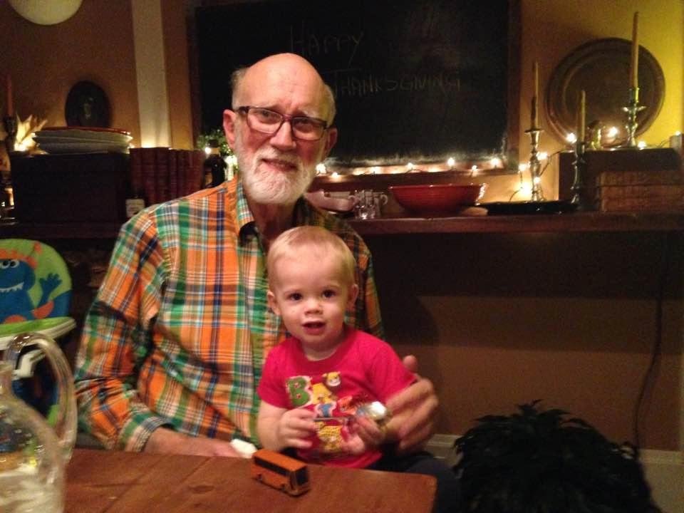 Matt with grandpa/great uncle Jon