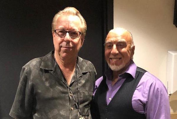 Myself and Nick Fortuna of the Buckinghams. Good Friend of mine.