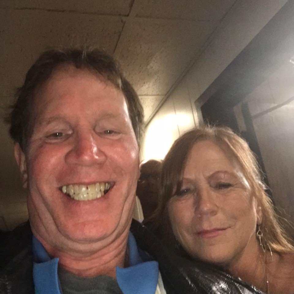 Me and Bonnie Schwartz-Mruz at the Flash Mob...