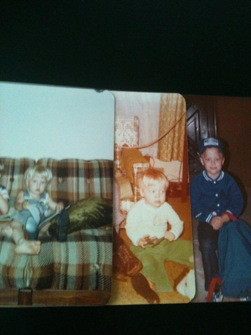 Three pictures of Josh...