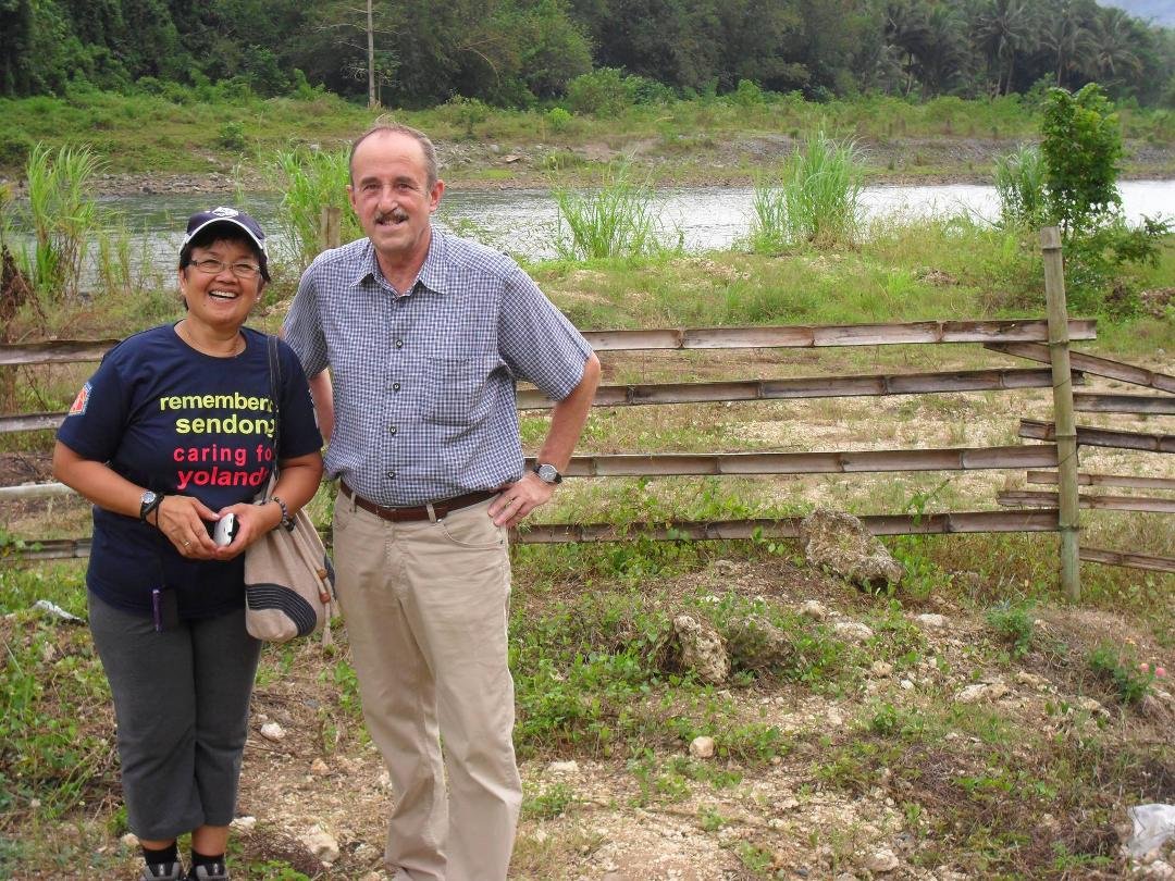 Heinz and Estela Tiongson (my pinsan and wonderful host) Lerch while I was in Cagayan de Oro.