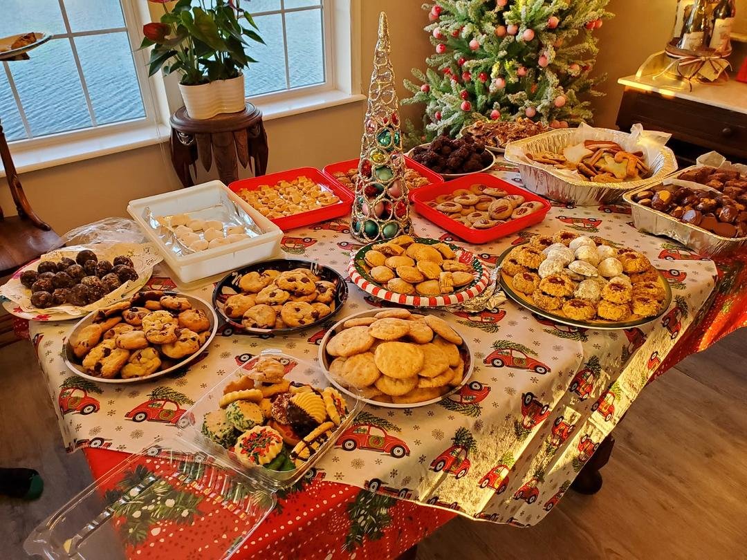 Fun Christmas Cookie Exchange Party...every single one was soooooooo delicious #sheshack