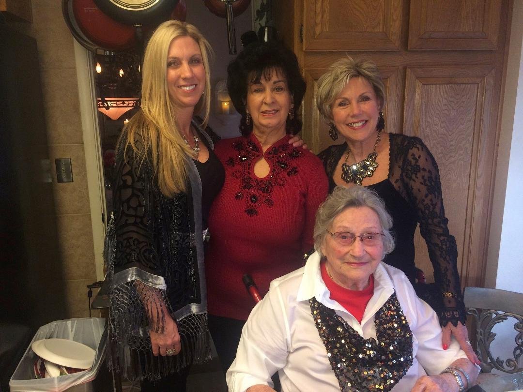 Christmas 2015 with Mom