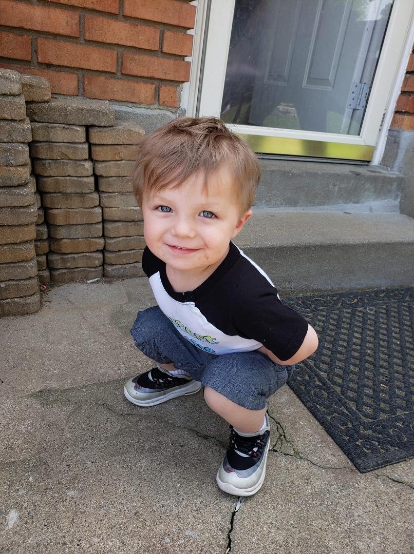 My Grandson, Vance, turns two tomorrow.🙂
