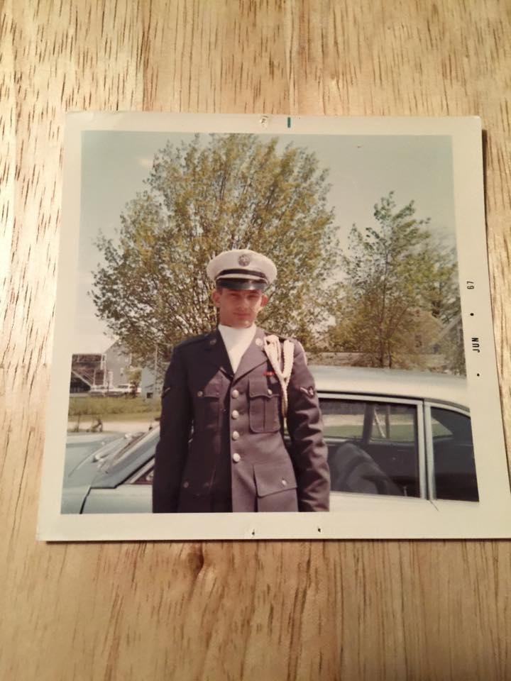 June 67', stationed at LG Hanscom Field, MA; member of the Honor Guard.