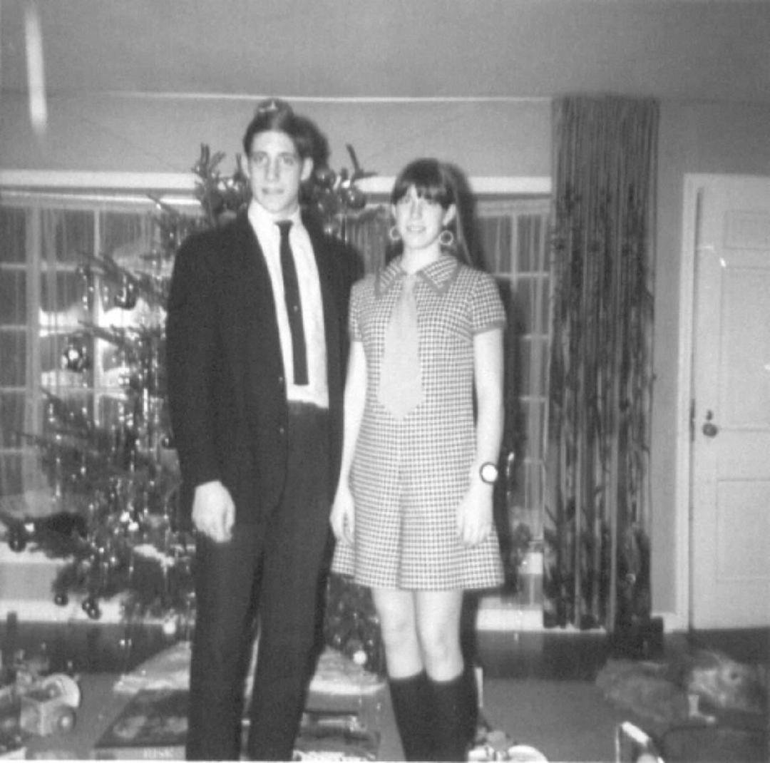 TBT - My brother Gary and my sister Connie, Christmas 1967.