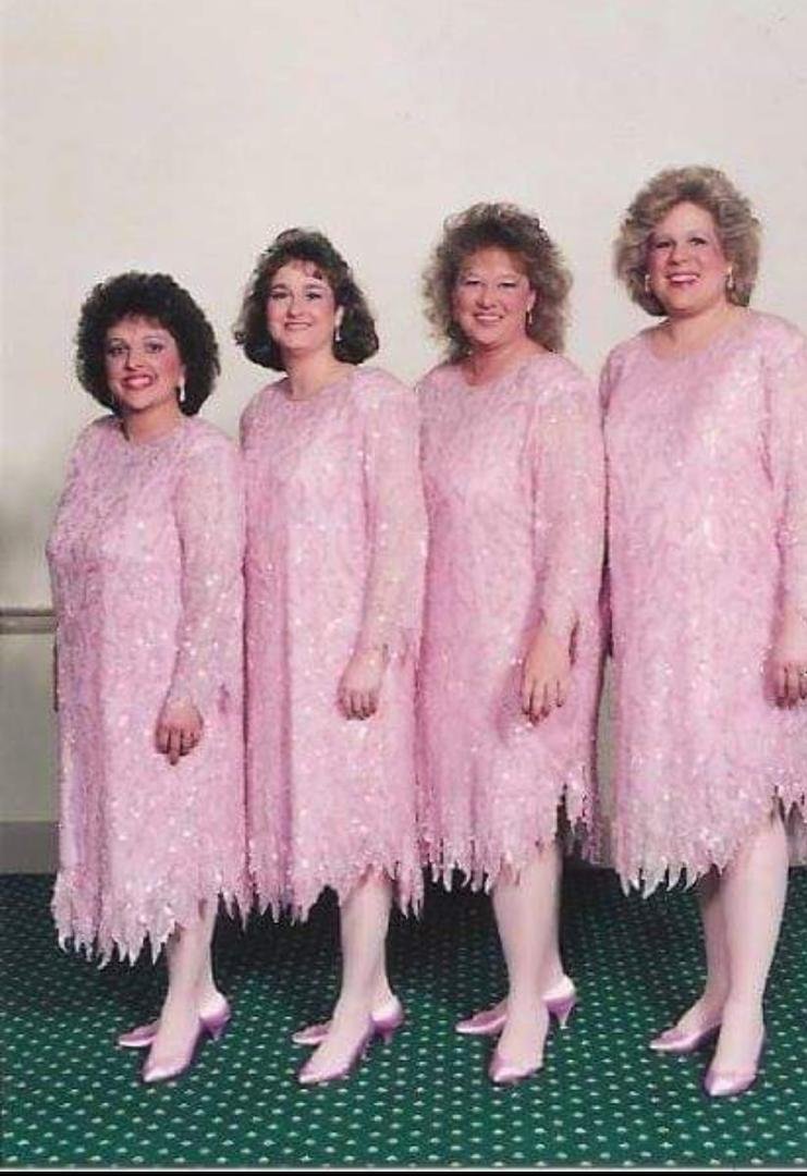 Happy National Barbershop Quartet Day, Kathy Green, Julie Thompson Woodruff, Val Clark and all the other talented wonen I've had the pleasure of singing with over the years. It's so good to be back!!