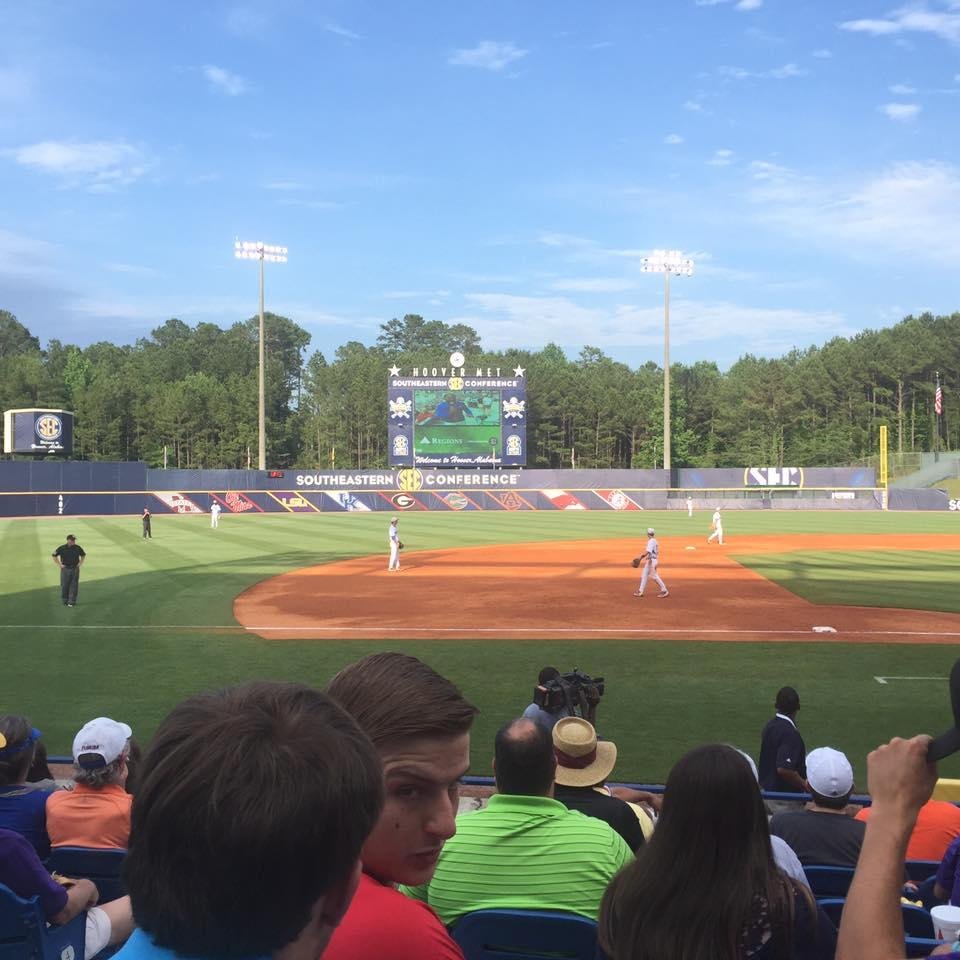 SEC Baseball Championship
Hoover Met
Hoover, Alabama
Top of 4th LSU 0 Florida 0