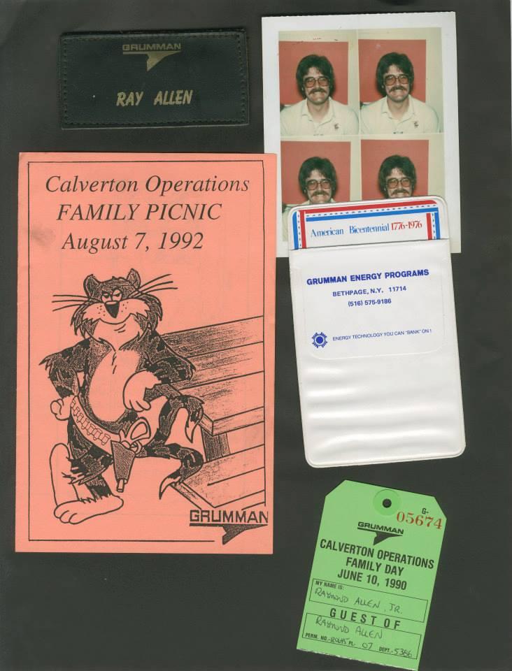 Raymond Allen's album, My Grumman Pictures