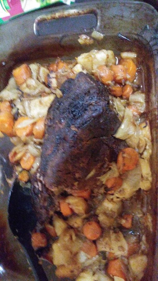 Pre Super Bowl Meal...
Pot Roast 

O it about to go Down...