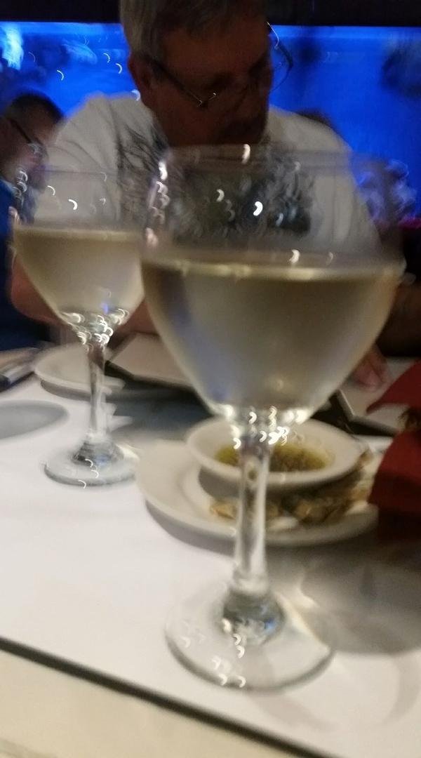 Finished our day with good wine and great food