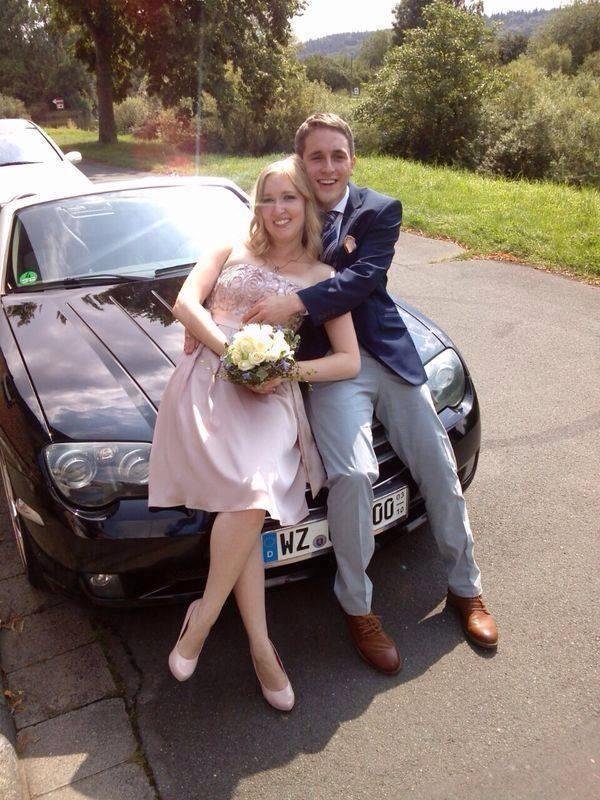 My son And his lovely new wife. Town Hall Wedding was yesterday , saturday they will share their vows in Church.....