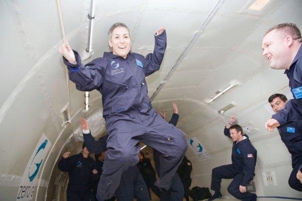 Zero-G NASA training for Bug