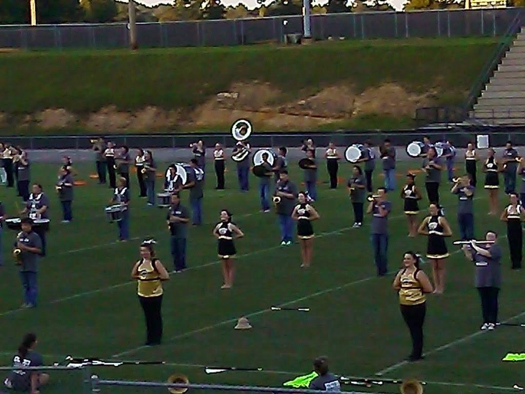 That my boy on tuba. Can you tell I am a proud mom?