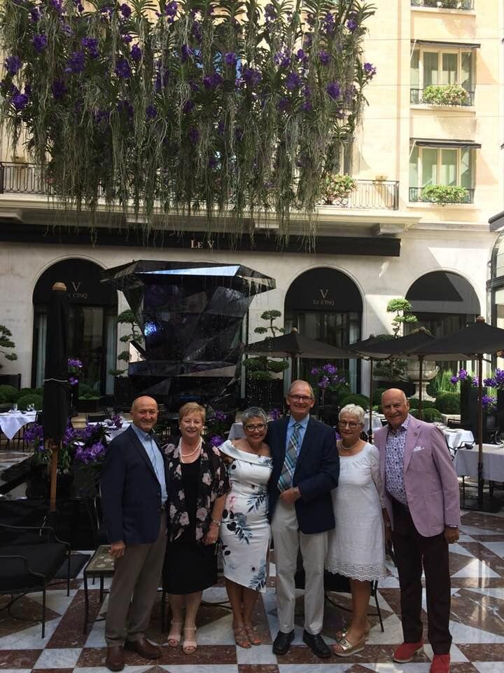 Slumming at George V, Paris