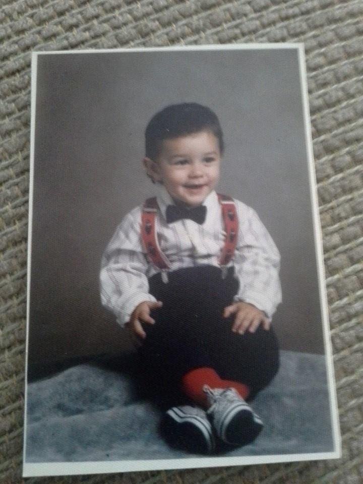 Chris when he was 17 months old.....or is it Parker?