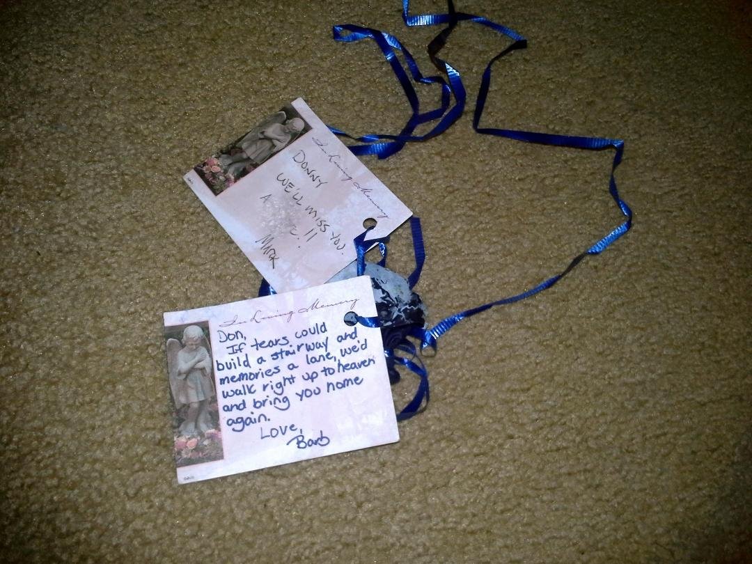 FIRST BALLOON FOUND
Celebration of Life for Don
we released 50 Helium balloons
1 was found on Mt. Shasta CA
approx. 620 miles from Bellingham WA