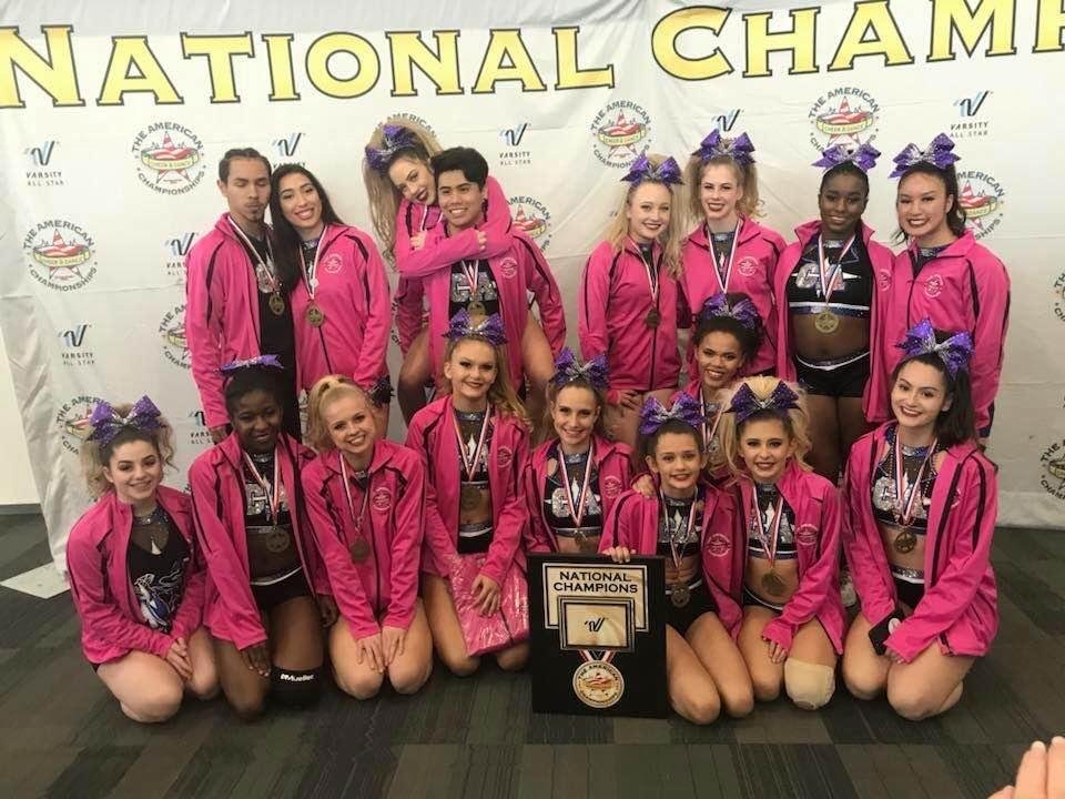 Granddaughter Kendal and her team.