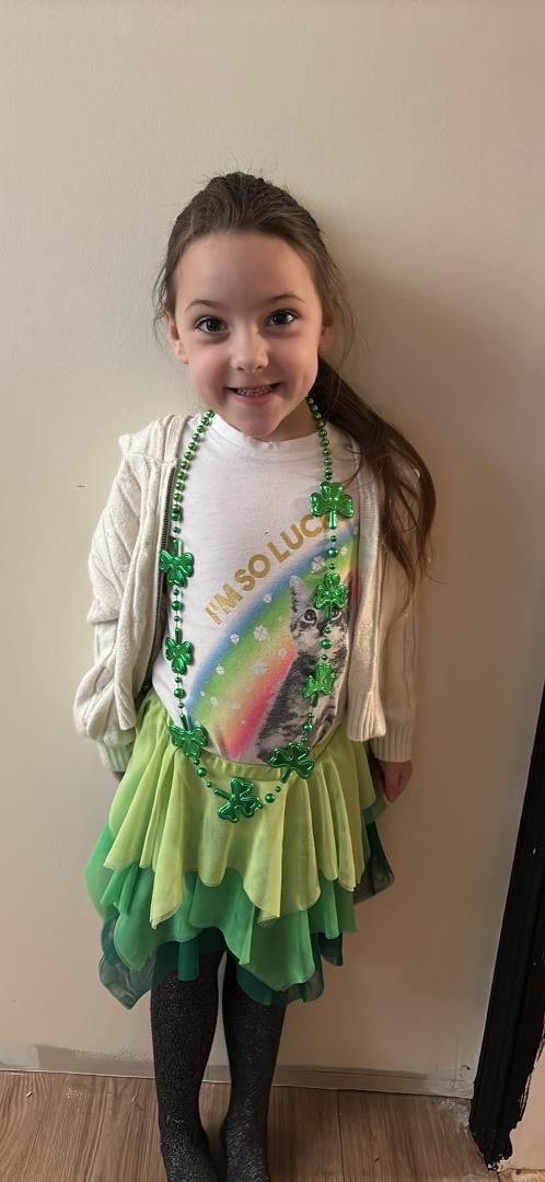 My lil Irish lassie 🥹💚🍀