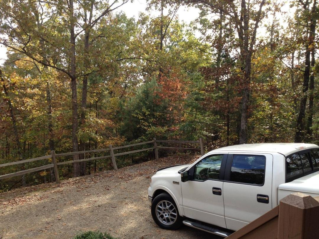 At our cabin
