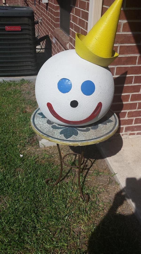 Jack in the box speaker head..no speaker in it but it is for sale for 40.00 if anyone is interested