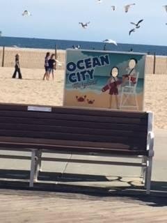 Beautiful day on the boardwalk