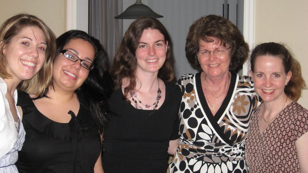 Graduation, lingerie shower and time with four of the most special young women ever. Hard to believe 14 years ago.