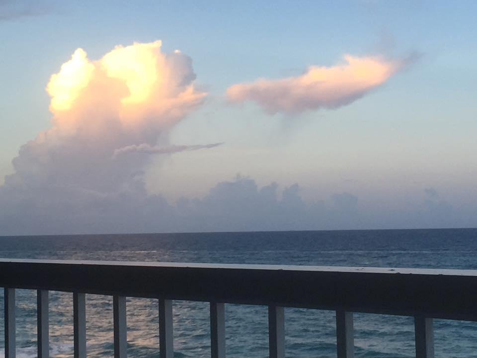 Tonight's sunset was serene and beautiful.
