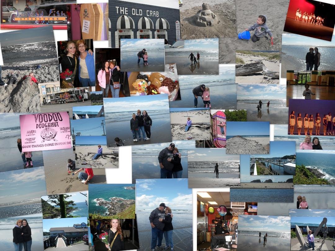 Seaside, Cannon Beach, and Caylahs dance recital.