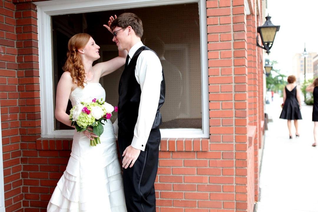 Happy 4th Anniversary, Megan Tedell-Hlady and Chris Hlady! Megan reminded me last night that you've also been a couple for almost 10 years now! Wow - where does the time go? Hope you have a great day!