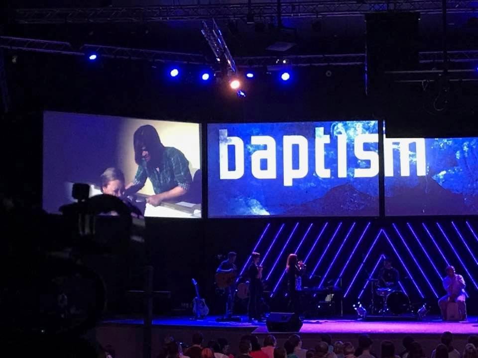 Baptism @ C3 Church today