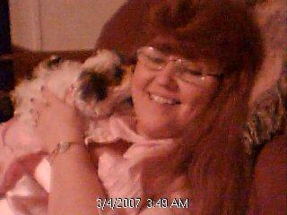 me &( my baby) Patches when he was little