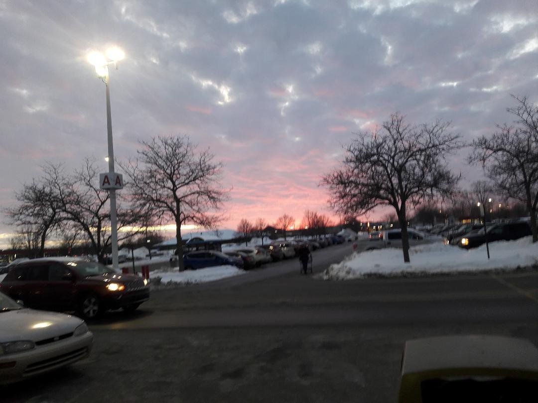 As I Walked Out Of A Meijer Store This Is What I Seen....Such A Beautiful And Peaceful Scenery....