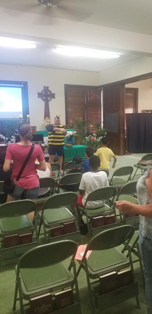 Vacation Bible School at First Presbyterian Church of Olney, Philadelphia, PA