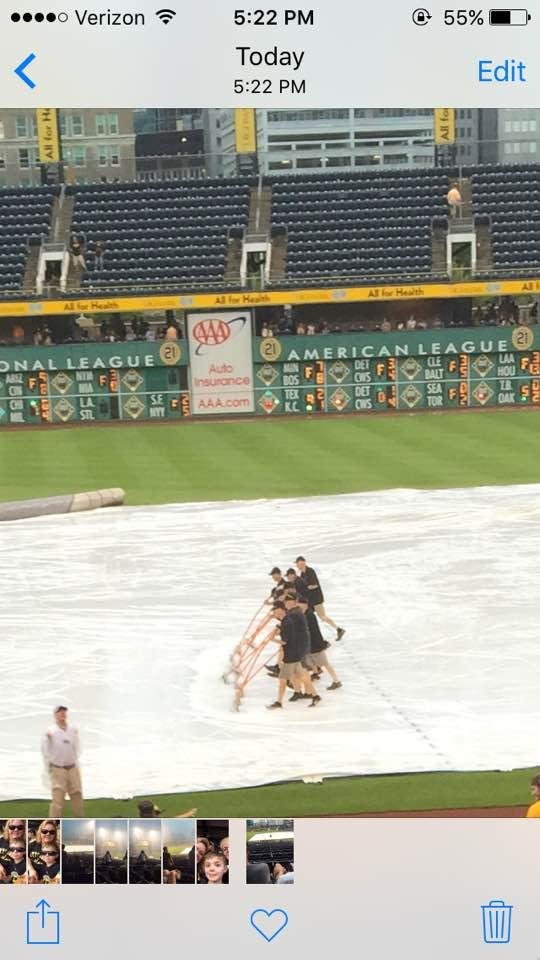Squeegee time!