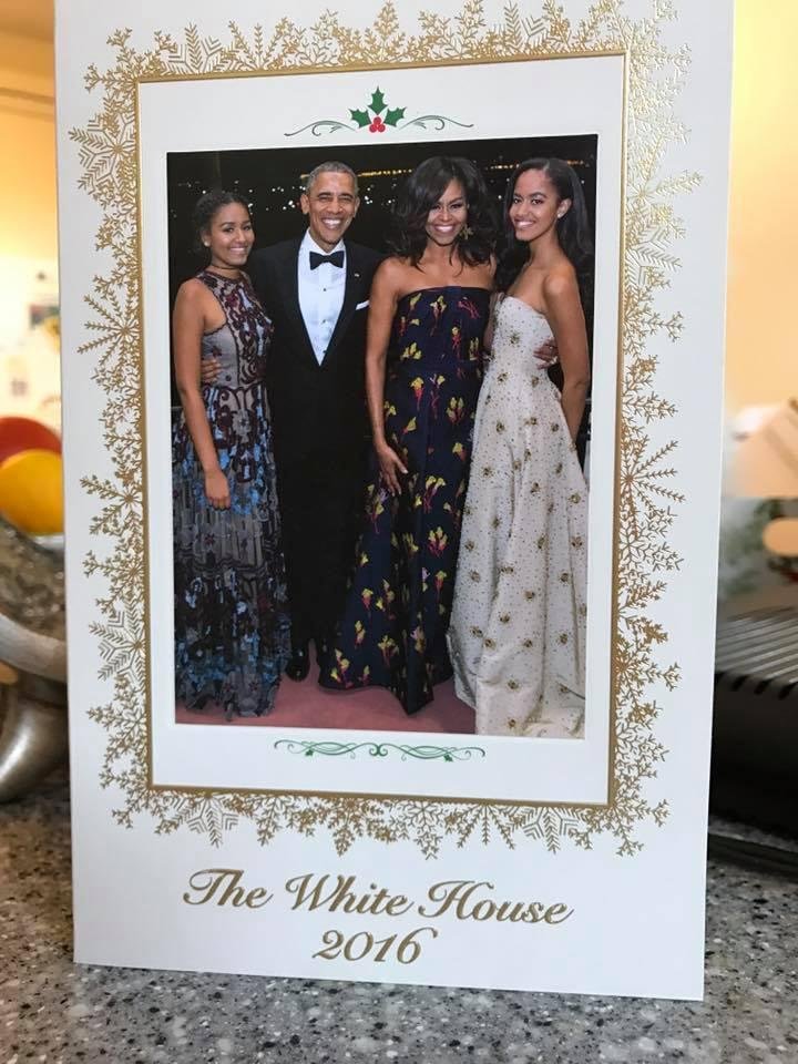 Have Y'll gotten your White House Christmas Card