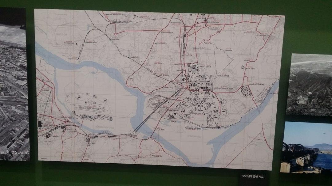This map of Yongsan Garrison is circa early 50s. You can see locations of several camps around the garrison if you enlarge this photo. Note Camp Tracy at lower leftside. This is where the 728th MPS as well as elements of