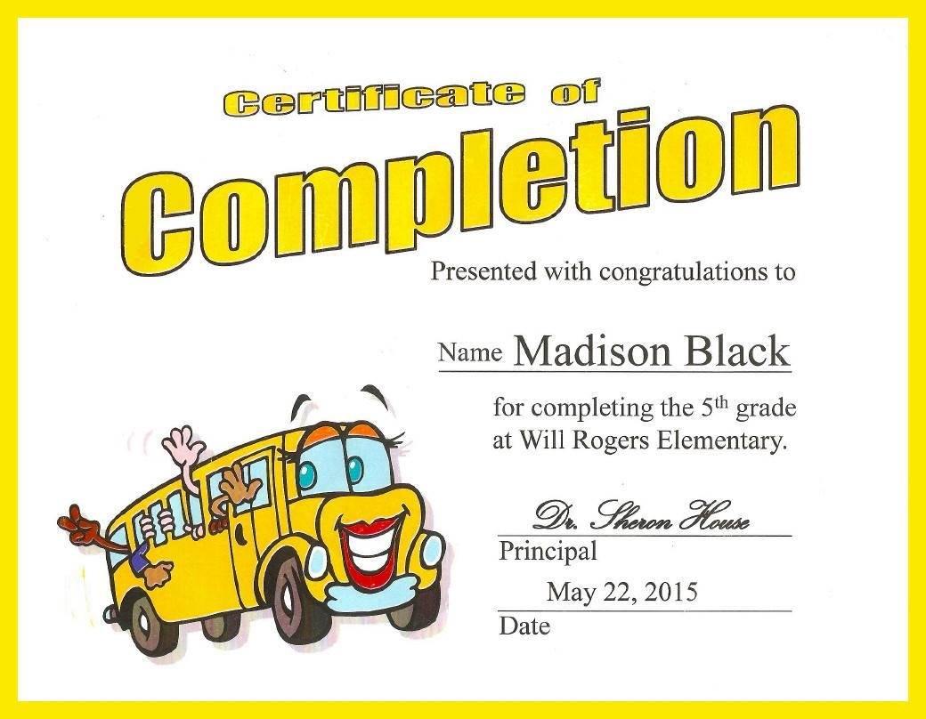 Our Maddie will be in Middle School next year. Wow! Time flies when you're having fun!