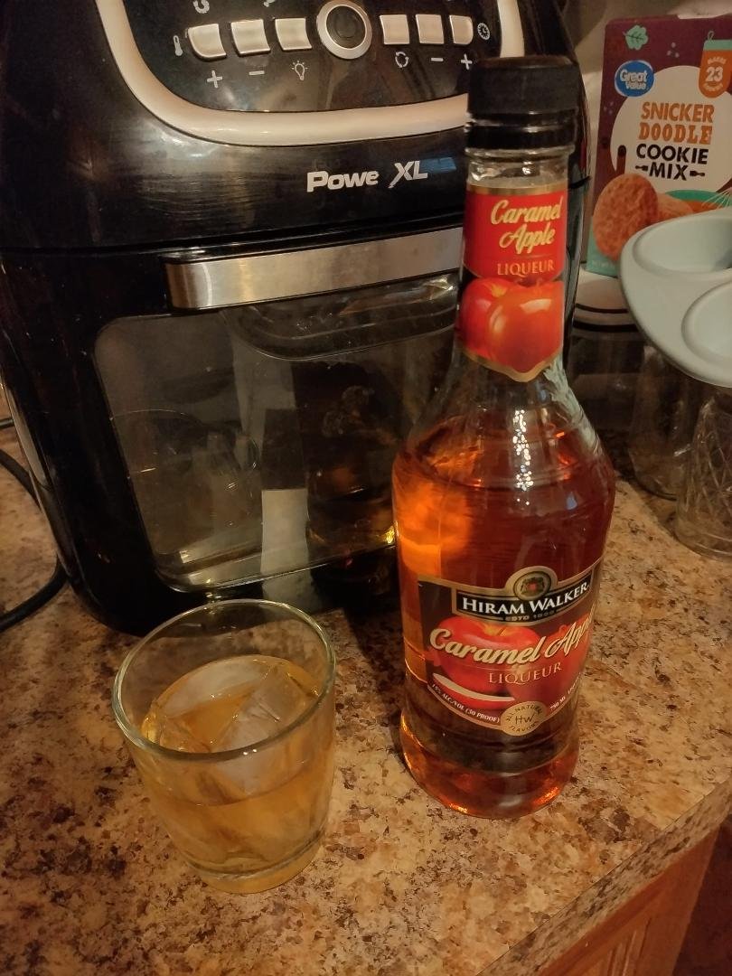 I cracked open my last bottle of Carmel Apple that Dale bought me years ago.