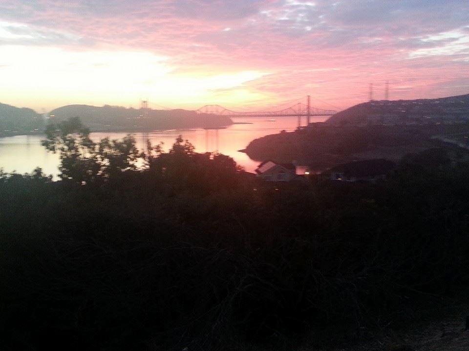 From my patio in Vallejo Orange SKY good Omen for Giants this year?