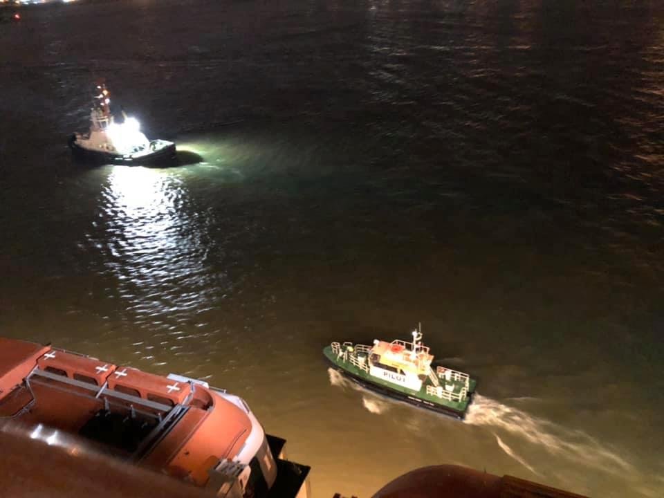 Not every day I post but today we are transiting the Suez Canal on the Queen Mary 2. On our starboard side is Africa and on our port side Asia. We are third in a caravan of 19 ships and we are the only passenger vessel.
