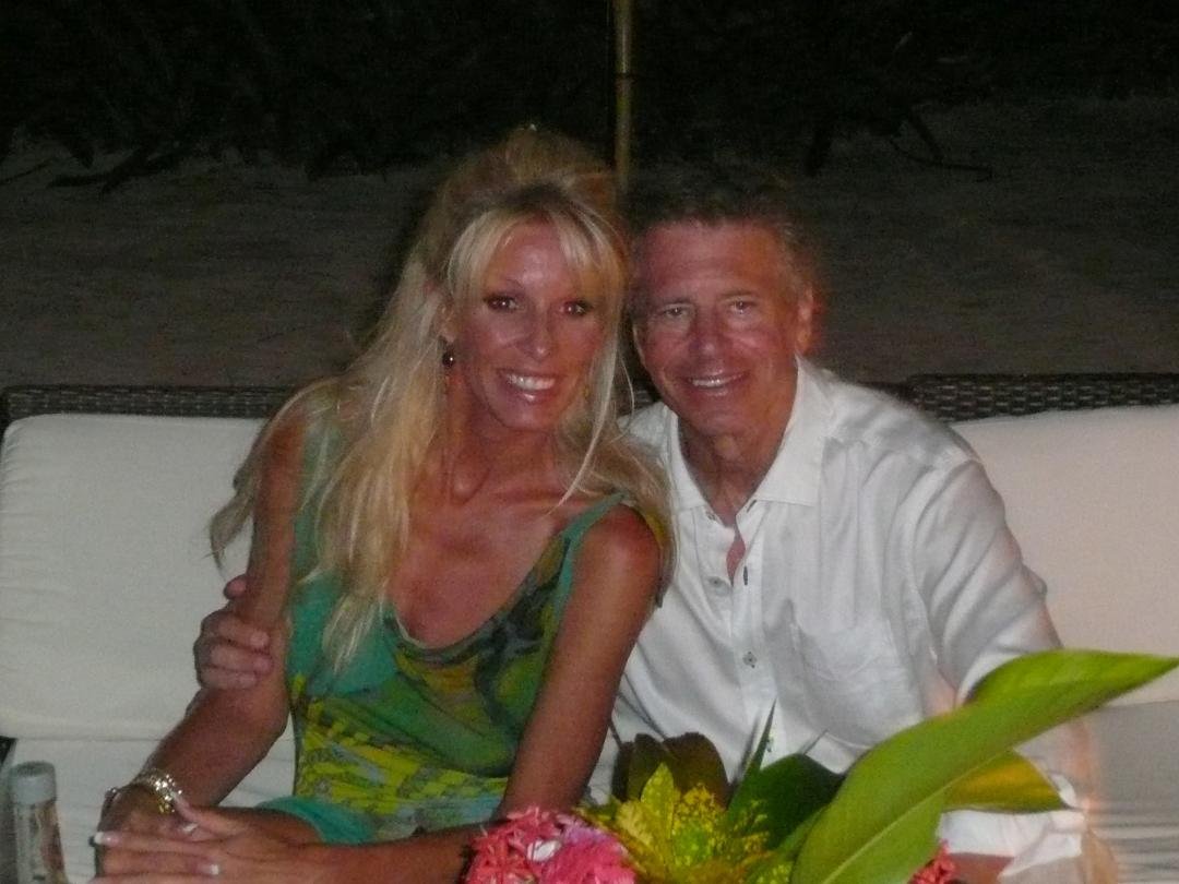 Kim and Dona in Belize.