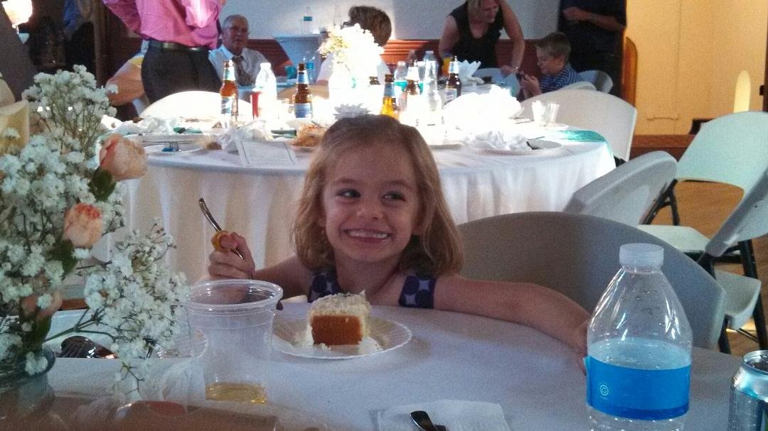 The best part of the wedding