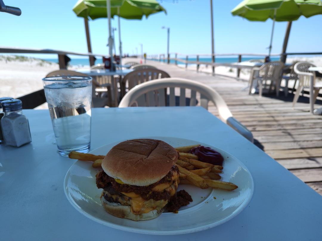 Lunch with a view.