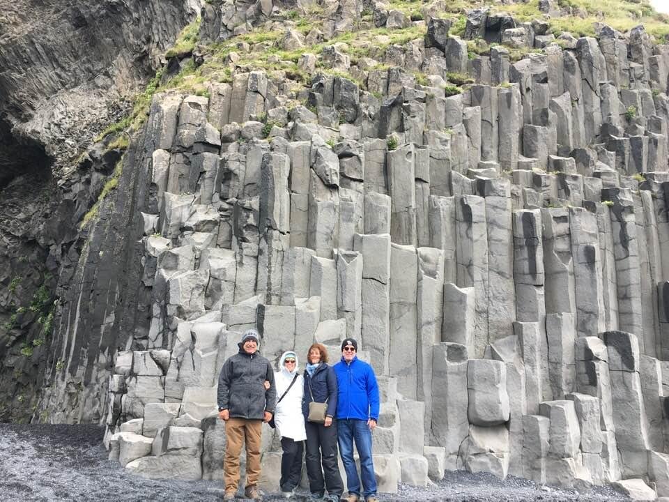 Iceland with my sister Charlotte and husband Randy.